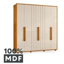 Ver imagem 5 de Guarda Roupa 6 Portas 230cm Veronese 164 Espazzo Madetec