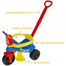 Carrinho de Passeio com Pedal Infantil Kemotoca Baby Dog Azul - 2