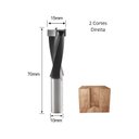 Ver imagem 1 de Broca Forstner Profissional Sentido Direita - Furo Não Passante - Haste 10mm para Cnc e Furadeira Mú