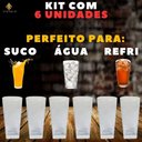 Ver imagem 2 de Kit 6 Copos de Vidro Gourmet 320ml Elegância e Praticidade na Mesa