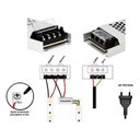 Ver imagem 4 de Fonte 30a Colmeia Slim 12v 360w Fita Led