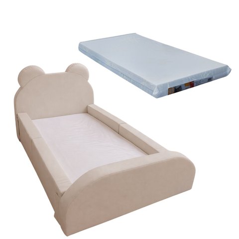 Cama Montessoriana Juvenil Lorena Espuma Ursinho P/ Criança