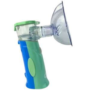 Inalador Nebulizador Portatil MESH Colors BABY Recarregavel Medicate Verde