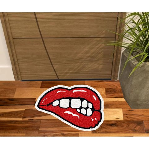 TAPETE FORMATO BOCA PARA PORTA.