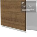 Ver imagem 5 de Porta-geladeira 83 Cm 1 Porta Basculante Branco/rustic Glamy Madesa