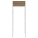 Ver imagem 6 de Porta-geladeira 83 Cm 1 Porta Basculante Branco/rustic Glamy Madesa