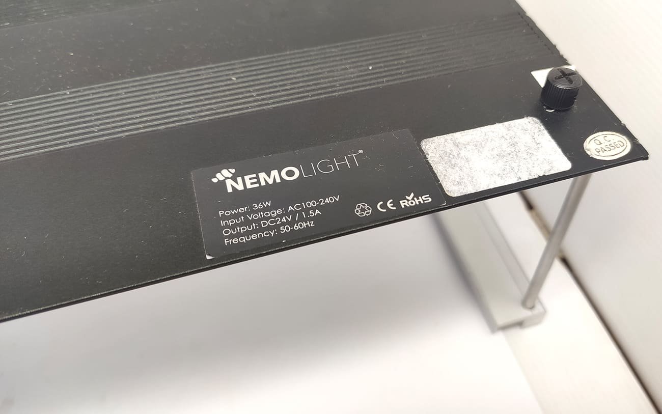 Luminária Led NemoLight 36w Marinho Peixes e Corais USADA Bivolt