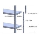 Ver imagem 5 de Prateleira de Aço Galvanizada com 5 Bandejas Suporta Ate 150kg