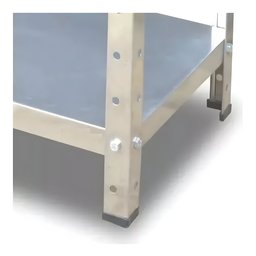 Prateleira de Aço Galvanizada com 5 Bandejas Suporta Ate 150kg - 4