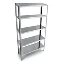 Ver imagem 1 de Prateleira de Aço Galvanizada com 5 Bandejas Suporta Ate 150kg