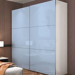 Kit 6 Metros de Papel de Parede Lavavel Modelo Alto Brilho Azul Caribe - 3