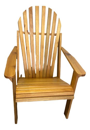 Cadeira Pavao Adirondack Eucalipto com Stain e Verniz - Stain Incolor - Natural - 3