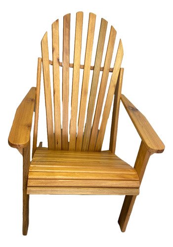 Cadeira Pavao Adirondack Eucalipto com Stain e Verniz - Stain Incolor - Natural - 2