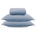 Ver imagem 1 de Kit Cobre Leito Queen Soft Dream 3 Peças Steel Blue