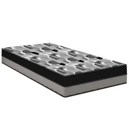 Colchão Solteiro Ortobom Iso Dupla-Face 88X188X20 Interior Eps Espumas D28 E D33 Pró Aditivadas De Alta Perf - 1