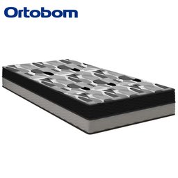 Colchão Solteiro Ortobom Iso Dupla-Face 88X188X20 Interior Eps Espumas D28 E D33 Pró Aditivadas De Alta Perf - 6