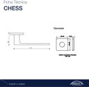Ver imagem 3 de Fechadura Banheiro Chess 508084/40 Zce