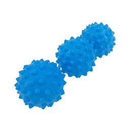 Kit 3 Brinquedo Pet Bolinha Maciça E Cravo P/ Cão Peq 45mm Cor: Azul - 4