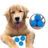 Kit 3 Brinquedo Pet Bolinha Maciça E Cravo P/ Cão Peq 45mm Cor: Azul - 1