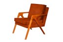 Ver imagem 1 de Poltrona decorativa Mona Luxo Dora Bela - 0126 Ferrugem