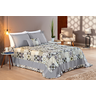 Cobre leito cama queen micropercal kit completo 250cm x 250cm almofada e refis - 6