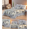 Cobre leito cama queen micropercal kit completo 250cm x 250cm almofada e refis - 5