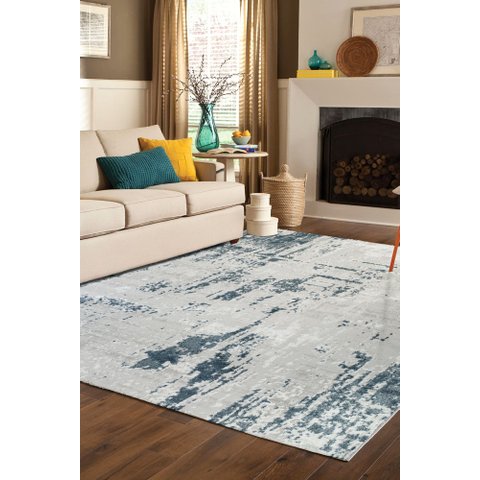 Tapete Sala 300x400 Milão Cinza Estonado