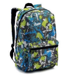 Mochila Unissex Costas Camuflada Verde18" - Denlex