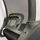 Ver imagem 5 de Cadeira Escritório Secretária Modelo Ascend Base Cromada com Rodinha e Regulagem de Altura