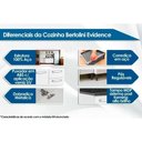 Ver imagem 2 de Balcão de Cozinha C- Tampo Evidence 7122 C- 3 Portas e 1 Gaveta 120cm Branco-preto - Bertolini