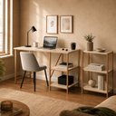 Ver imagem 1 de Kit Mesa Star 110 + Estante 3 Prateleiras