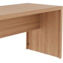 Ver imagem 6 de Escrivaninha Mesa Escritorio 180 Cm Me4185 Amendoa Tecno Mobili