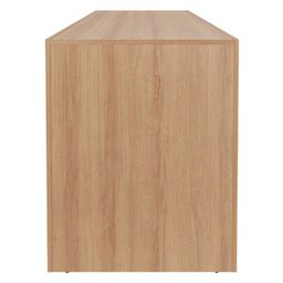 Escrivaninha Mesa Escritorio 180 Cm Me4185 Amendoa Tecno Mobili - 5
