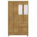 Ver imagem 1 de Guarda Roupa 4 Portas Espelho 102 Cm 10090 Vlr Nature