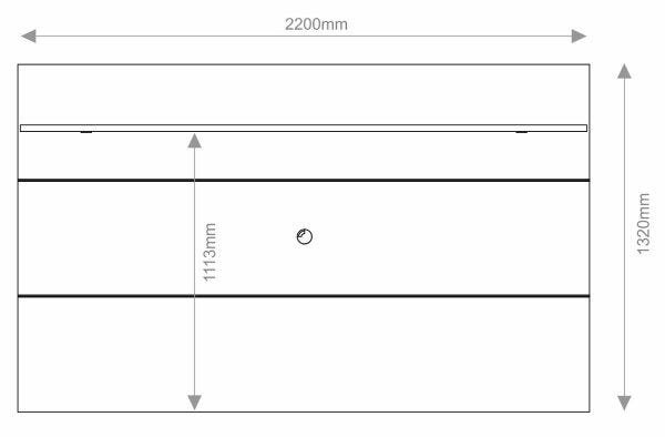 Rack com Painel Arizona 220cm 1 Porta Canela - Móveisaqui - 7