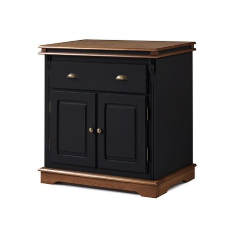 Balcão Buffet 2 Portas 1 Gavetas Manchester 2000 Linz Móveis - Preto/imbuia