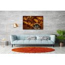 Ver imagem 2 de Quadro Decorativo Escritório Recepção Mapa Mundi Bussola