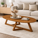 Ver imagem 1 de Mesa de Centro Classic Natural Moderno Decorativa Design Moderno:nature