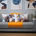 Ver imagem 7 de Kit com 4 Capas para Almofadas Decorativas Beija-flor