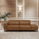 Ver mais imagens de Sofá Living Unne 3 Lugares 210cm Terminal Esq. Corano Caramelo - Nexta Casa