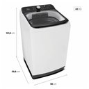 Ver imagem 3 de Máquina de Lavar Midea 13kg Ma512w130a Wk-04 Wave Agitator - 127v