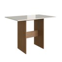 Ver imagem 3 de Conjunto Sala de Jantar Fidelitá Siena com 4 Cadeiras Freijó/off-white Assento Preto