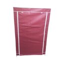 Ver imagem 5 de Guarda Roupa Armario Organizador Sapateira Dobravel Duplo Cabideiro Casa Sapateira Portatil Quarto a