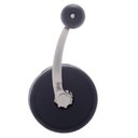 Ver imagem 5 de Moedor de Café de Aço Inox Manual Vidro Preto 20cm