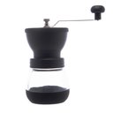 Ver imagem 4 de Moedor de Café de Aço Inox Manual Vidro Preto 20cm