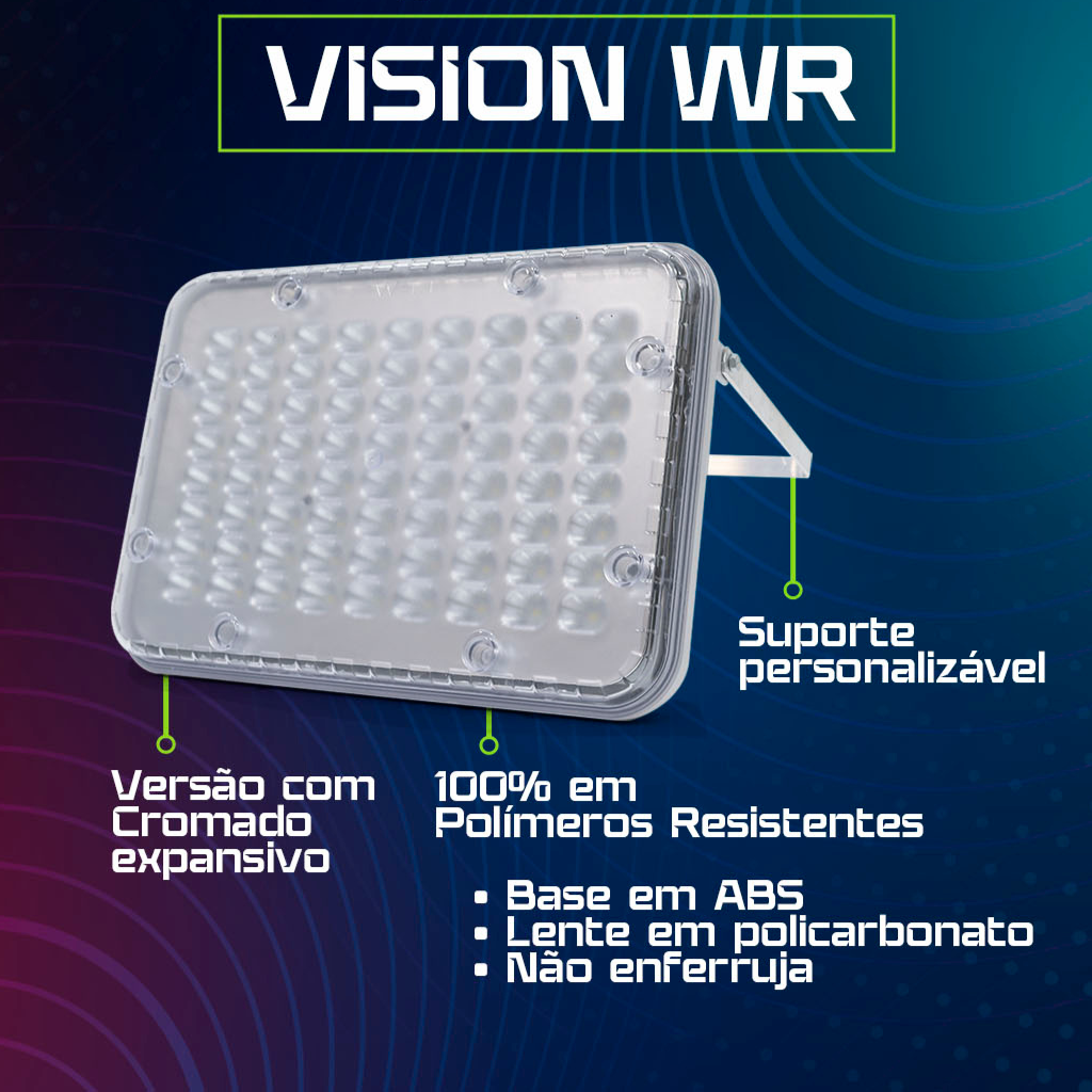 Refletor de LED ABS 27W 21000 Lúmens WR321 Welt Light - 2