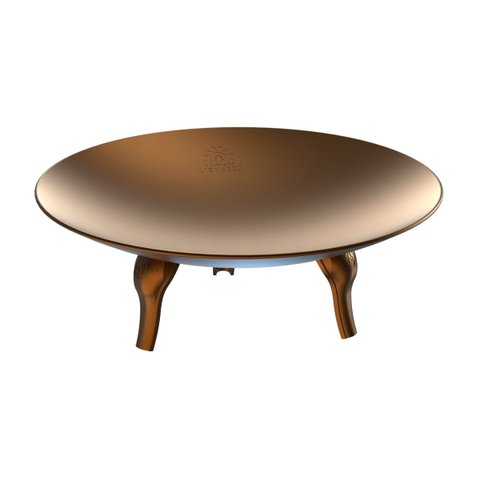 Lareira Braseiro Jardim de Ferro Externa Envelhecido 100cm Libaneza