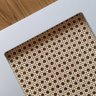 Rack Sala 4 Portas Palha Natural MDF L180 X A65cm - 4