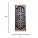 Ver imagem 3 de Passadeira Persa Iraniano 0,75x2,00cm 2005 Navy