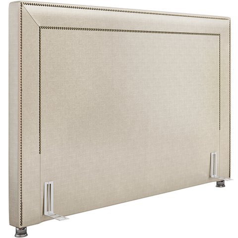 Cabeceira Cama Box Casal 140 Cm P05 Berlim Corino Branco - Lyam Decor